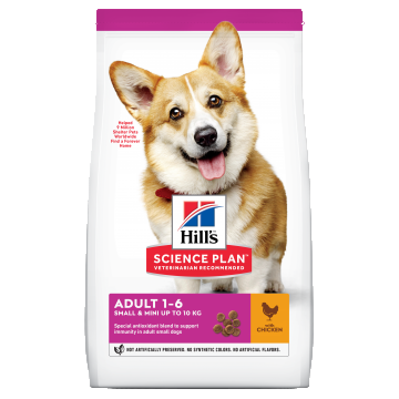 Hill's Science Plan Canine Adult Small and Mini Chicken, 300 g ieftina
