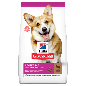 Hill's Science Plan Canine Adult Small and Mini Lamb and Rice, 1.5 kg