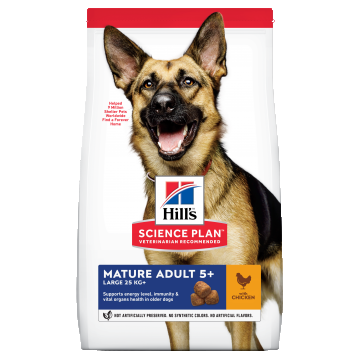 Hill's Science Plan Canine Mature Large Breed Chicken, 14 kg ieftina