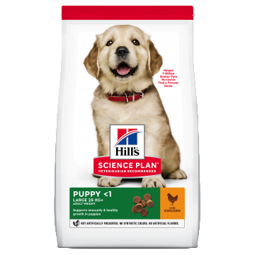 Hill's Science Plan Canine Puppy Large Breed Chicken, 14.5 kg ieftina