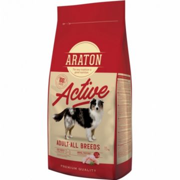 Hrana Uscata pentru caini ARATON Dog Adult Active 15kg