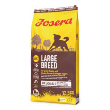 JOSERA Large Breed, L-XL, Pasăre și Somon, hrană uscată câini, 12.5kg