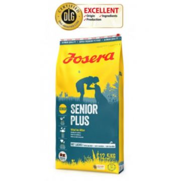 JOSERA Senior Plus, XS-XL, Pasăre și Somon, hrană uscată câini senior, 12.5kg