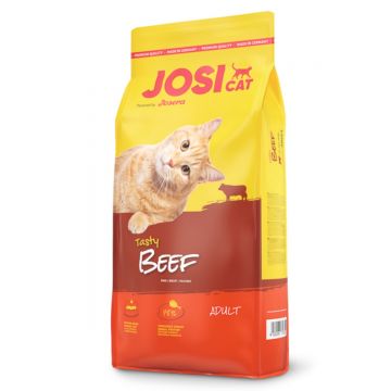 JOSICAT Tasty, Vită, hrană uscată pisici, 650g