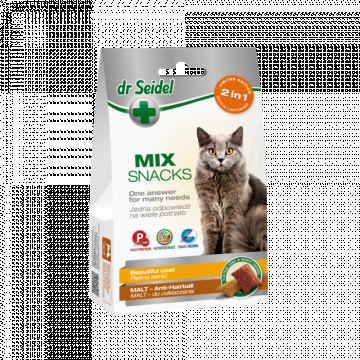 MIX Recompense Blana frumoasa Malt (ghem de blana), pisica, Dr. Seidel, 50g