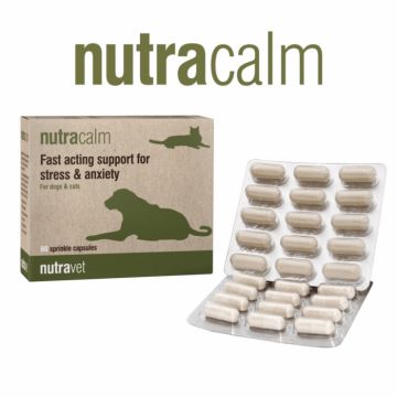 Nutracalm pentru Caini si Pisici - 15 capsule de firma original