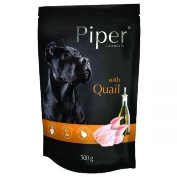 Piper Adult Dog cu Carne de Prepelita, plic 500 g