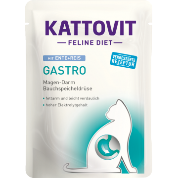 Plic Kattovit Gastro, Rata si Orez, 85 g ieftina