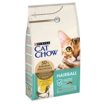 Purina Cat Chow Pisica Adult Hairball Control- 1.5 kg la reducere