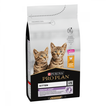 PURINA Pro Plan Original Kitten, Pui, hrană uscată pisici junior, 1.5kg