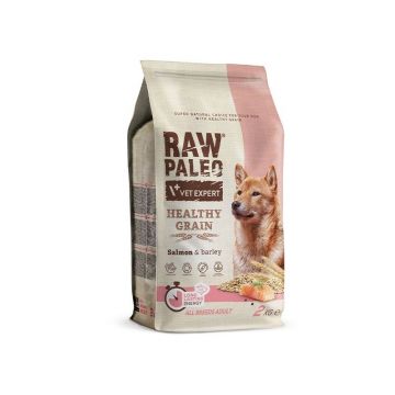 Raw Paleo Healthy Grain, Adult, Somon, 10 kg la reducere