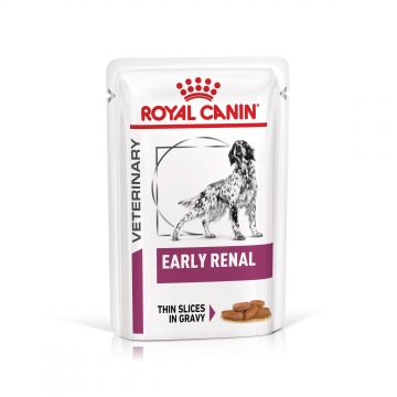 ROYAL CANIN Early Renal, XS-XL, dieta veterinara, plic hrana umeda caini, sistem renal, (in sos), 100 g