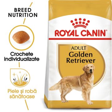 Royal Canin Golden Retriever Adult, hrană uscată câini, 12kg