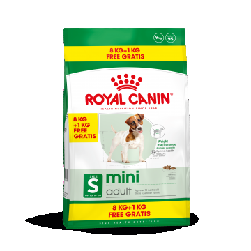 Royal Canin Mini Adult hrana uscata caine, 8+1 kg ieftina