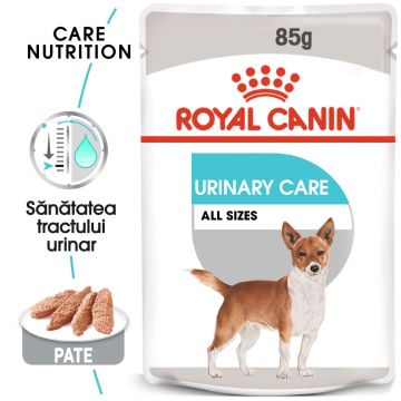 Royal Canin Urinary Care Adult, hrană umedă câini, sănătatea tractului urinar Royal Canin Urinary Care Adult, plic hrană umedă câini, sănătatea tractului urinar, (pate) 85g