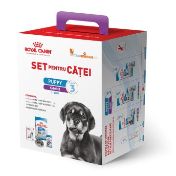 SET pentru Catei Royal Canin Giant Puppy