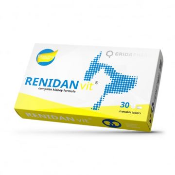 Supliment RENIDAN vit , Comprimate masticabile pentru caini si pisici, 30 comprimate ieftin