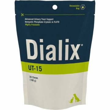 Supliment, scade ph-ul urinar, DIALIX UT-15, Vetnova - 30 comprimate de firma original