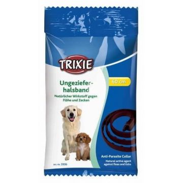 Trixie Natur Dog Zgarda Antiparazitara, 60 cm de firma original