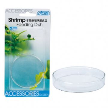 Vas sticla hranire creveti-Shrimp Feeding Dish