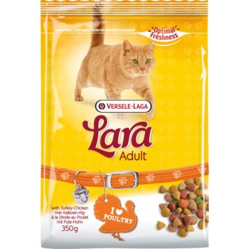 VERSELE LAGA Lara, Curcan și Pui, hrană uscată pisici, 350g