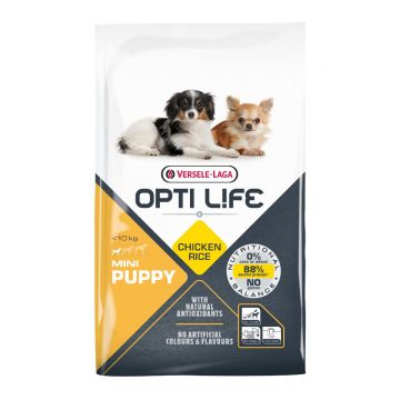 VERSELE LAGA Opti Life Puppy Mini, XS-S, Pui, hrană uscată câini junior, 7.5kg