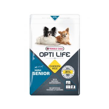 VERSELE LAGA Opti Life Senior Mini, XS-S, Pui, hrană uscată câini senior, 2.5kg
