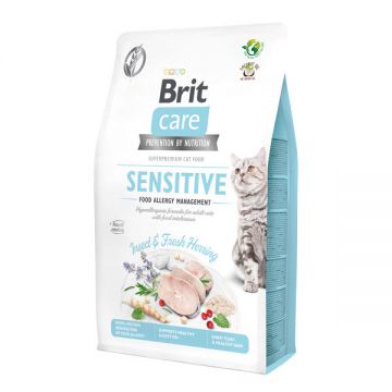 Brit Care Insect Food Allergy Management, Hrană uscată pentru pisici, 2kg