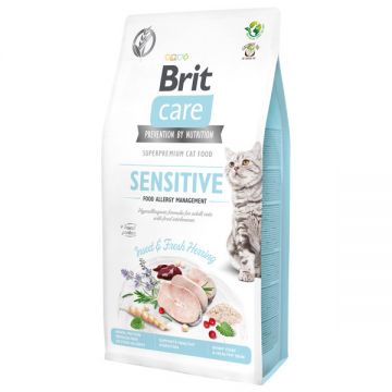 Brit Care Insect Food Allergy Management, Hrană uscată pentru pisici, 7kg