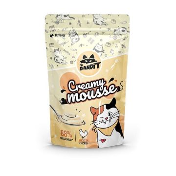 Mr. Bandit CAT Creamy Mousse, pui, 60 g