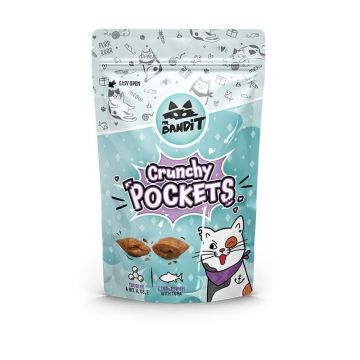 Mr. Bandit CAT Crunchy Pockets, ton, 40 g de firma originala