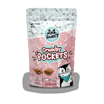 Mr. Bandit CAT Crunchy Pockets, ton si creveti, 40 g ieftina