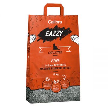 Nisip Calibra Eazzy Cat Litter Fine, 10 kg de firma original