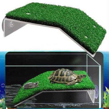Platforma pentru acvariu broasca testoasa cu moss model Large