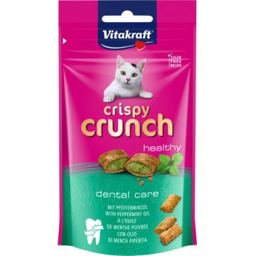 Recompense pisica Vitakraft Crispy Crunch Dental 60 g ieftina