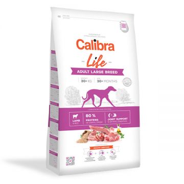 Calibra Dog Life Adult Large Breed cu Miel, 12kg de firma originala