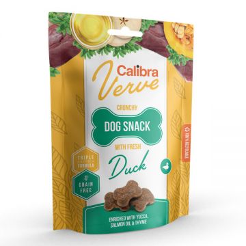 Calibra Dog Verve Crunchy Snack Fresh Duck, 150g de firma originala
