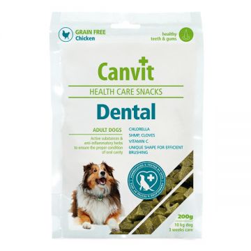 Canvit Health Care Snack Dental, 200g de firma originala