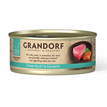 GD-Cat - Tuna Fillet & Salmon - 70g