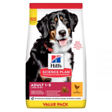 Hill's SP Canine Adult Large Breed Pui, Value Pack, 18kg ieftina