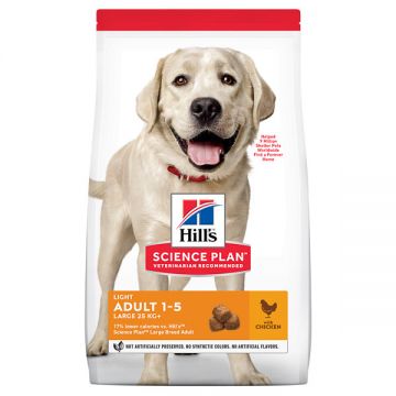 Hill's SP Canine Adult Light Large Breed Pui, 14kg de firma originala