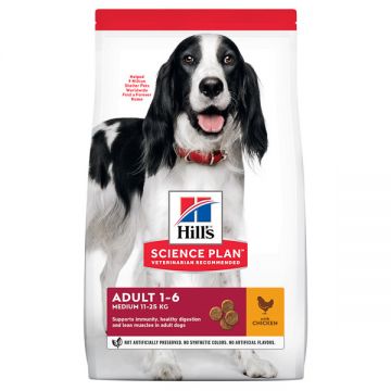 Hill's SP Canine Adult Medium Pui, 14kg de firma originala