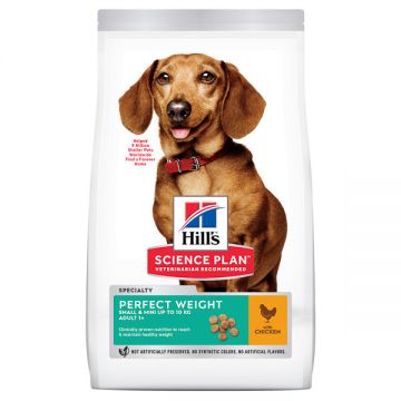 Hill's SP Canine Adult Perfect Weight Small & Miniature Pui, 1.5kg