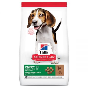 Hill's SP Canine Puppy Medium Miel și Orez, 2.5kg