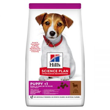 Hill's SP Puppy XS-S, Miel și Orez, hrană uscată câini junior, 3kg