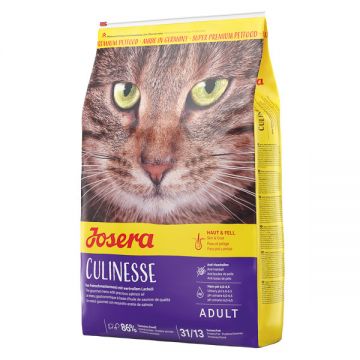 Josera Culinesse, Somon, hrană uscată pisici, apetit capricios, piele & blană, 4.25kg