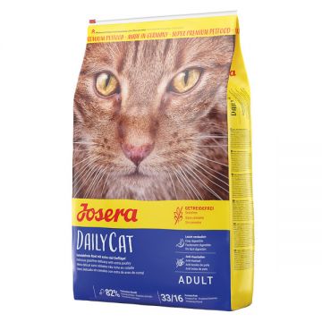 Josera Dailycat, Pui, hrană uscată fără cereale pisici, 10kg
