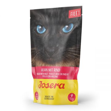 Josera Soup hrană umedă pentru pisici, Pui cu Vită, 16 x 70g ieftina