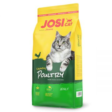 Josicat Crunchy, Pui, hrană uscată pisici, 10kg