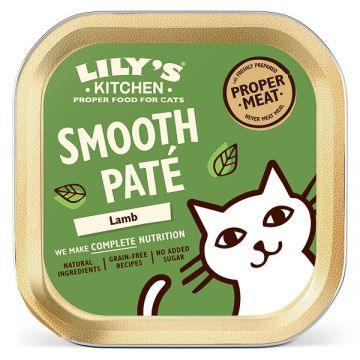 Lily's Kitchen Adult Lovely Lamb Casserole Wet Complete Cat Food, 85g